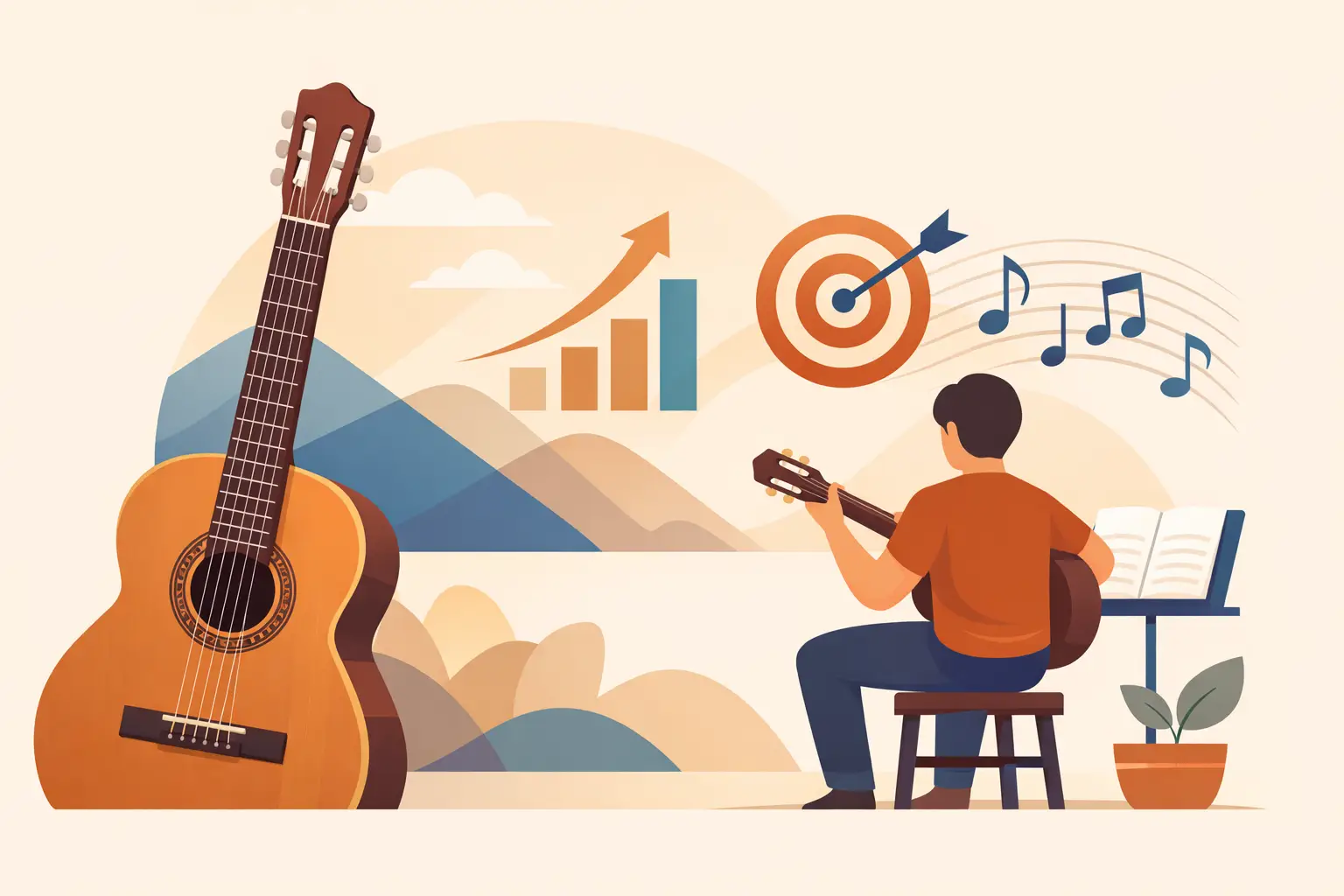 Come migliorare sulla chitarra classica