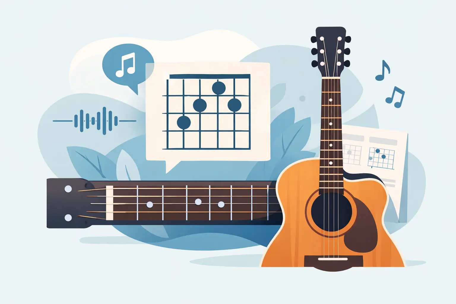 Come studiare gli accordi sulla chitarra bene