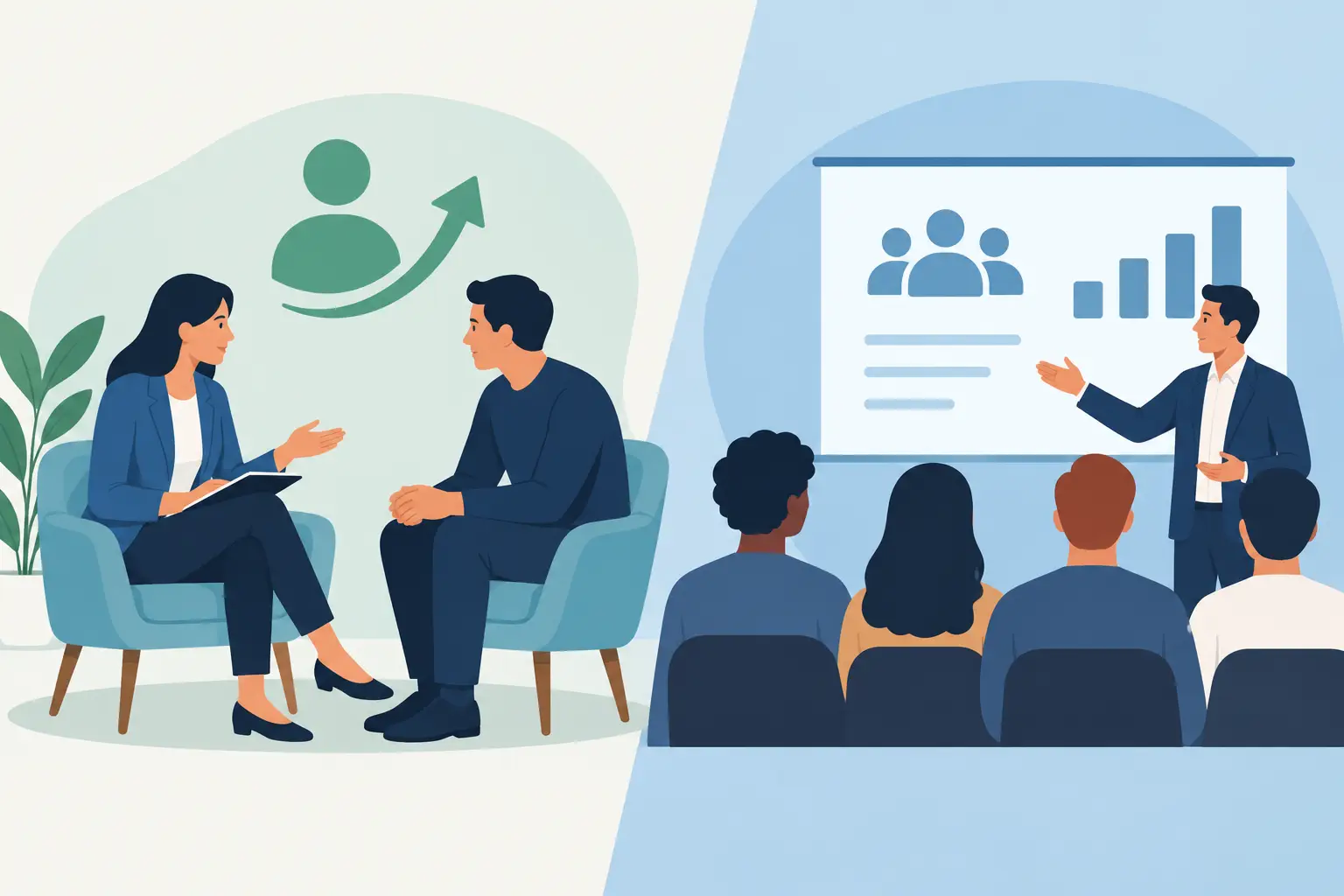 Leadership Coaching Versus Training Explained