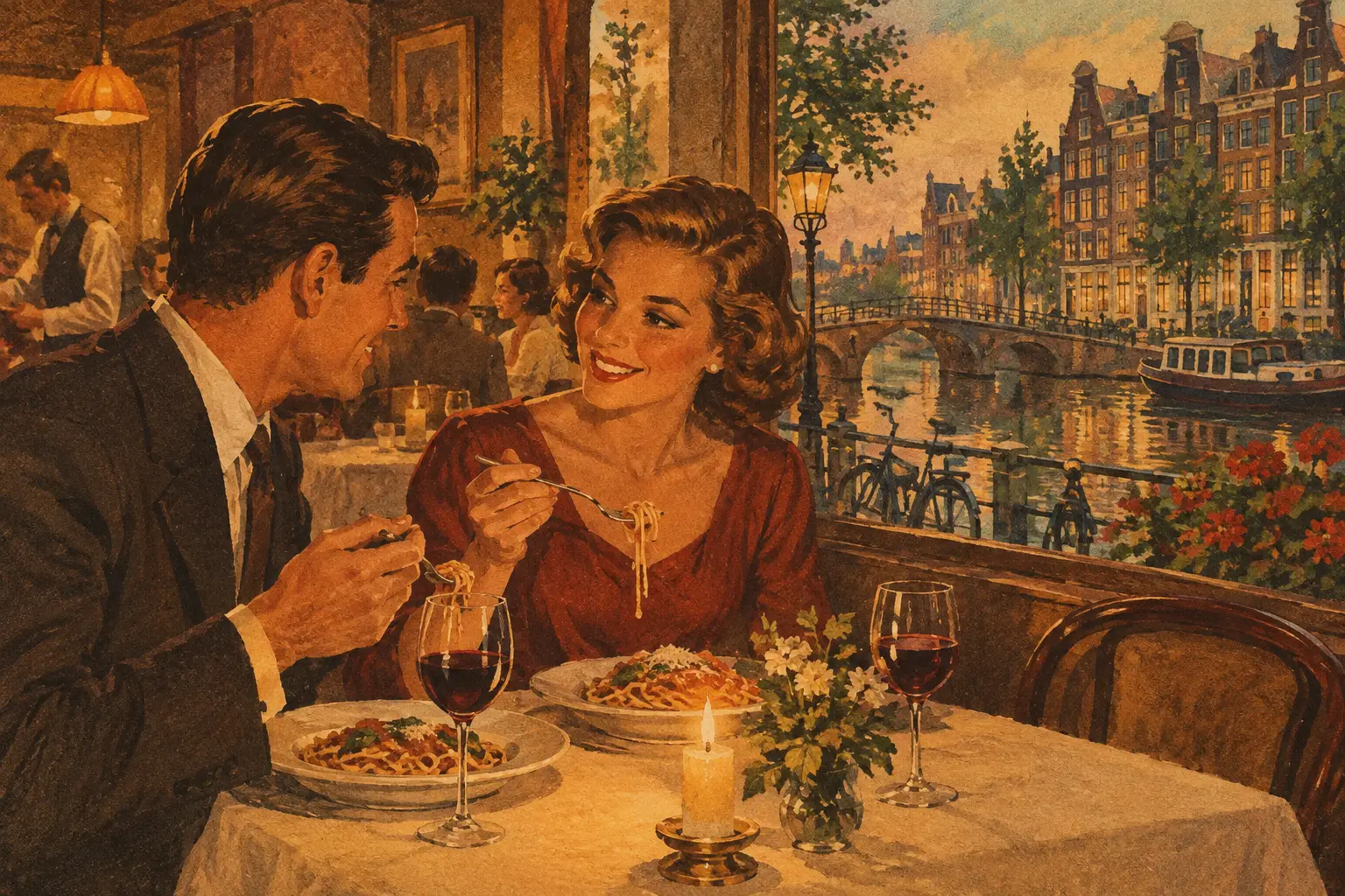 Pasta Restaurant Amsterdam for Special Dinners