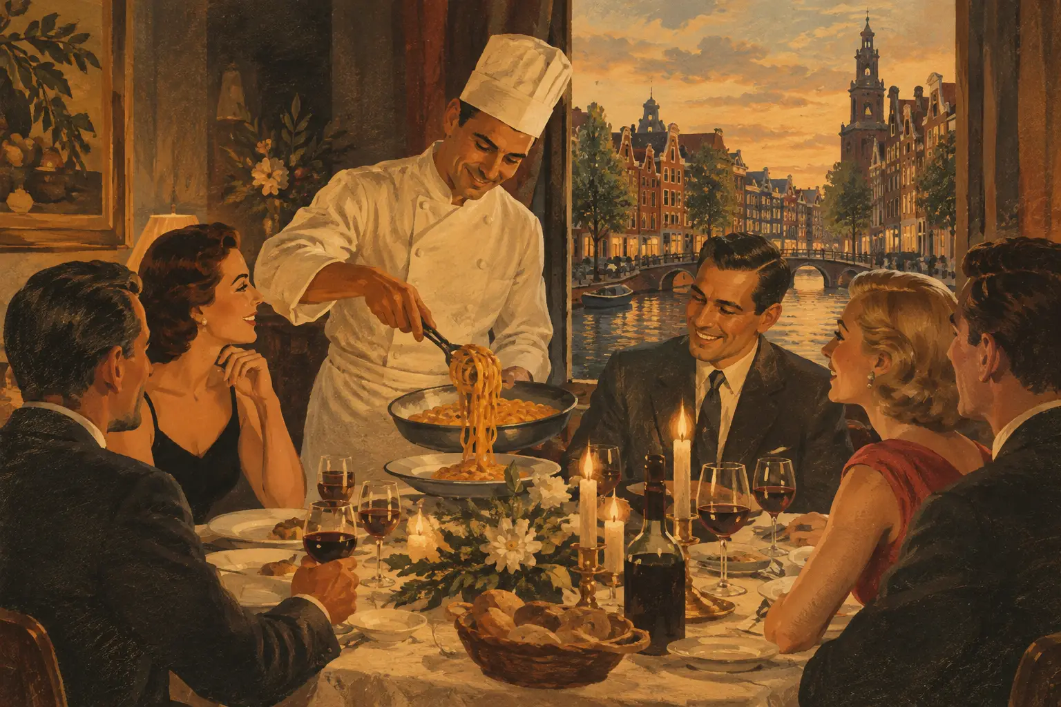 Italian Private Dining Amsterdam for Every Occasion