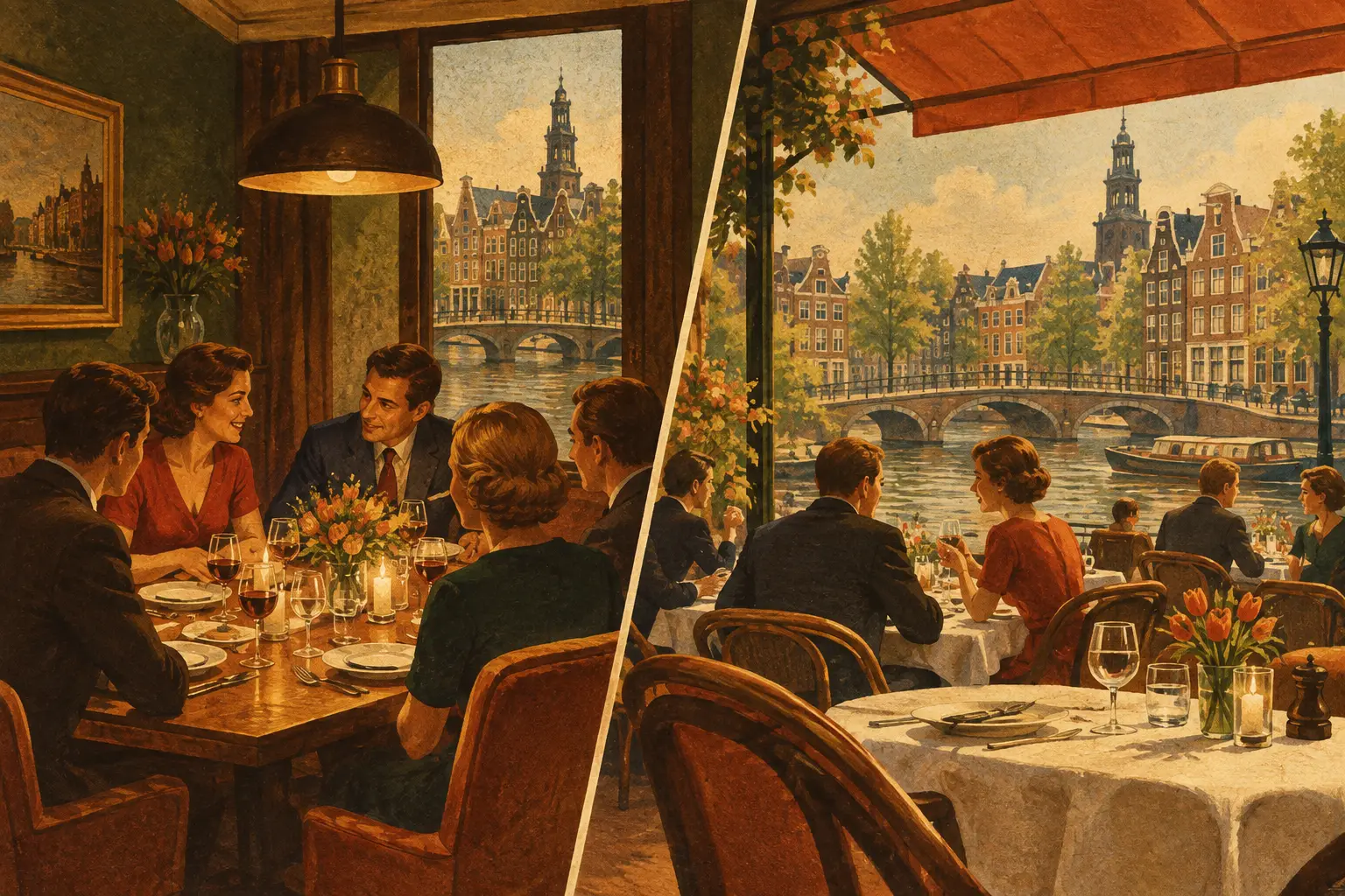 Private Dining Versus Restaurant Tables in Amsterdam