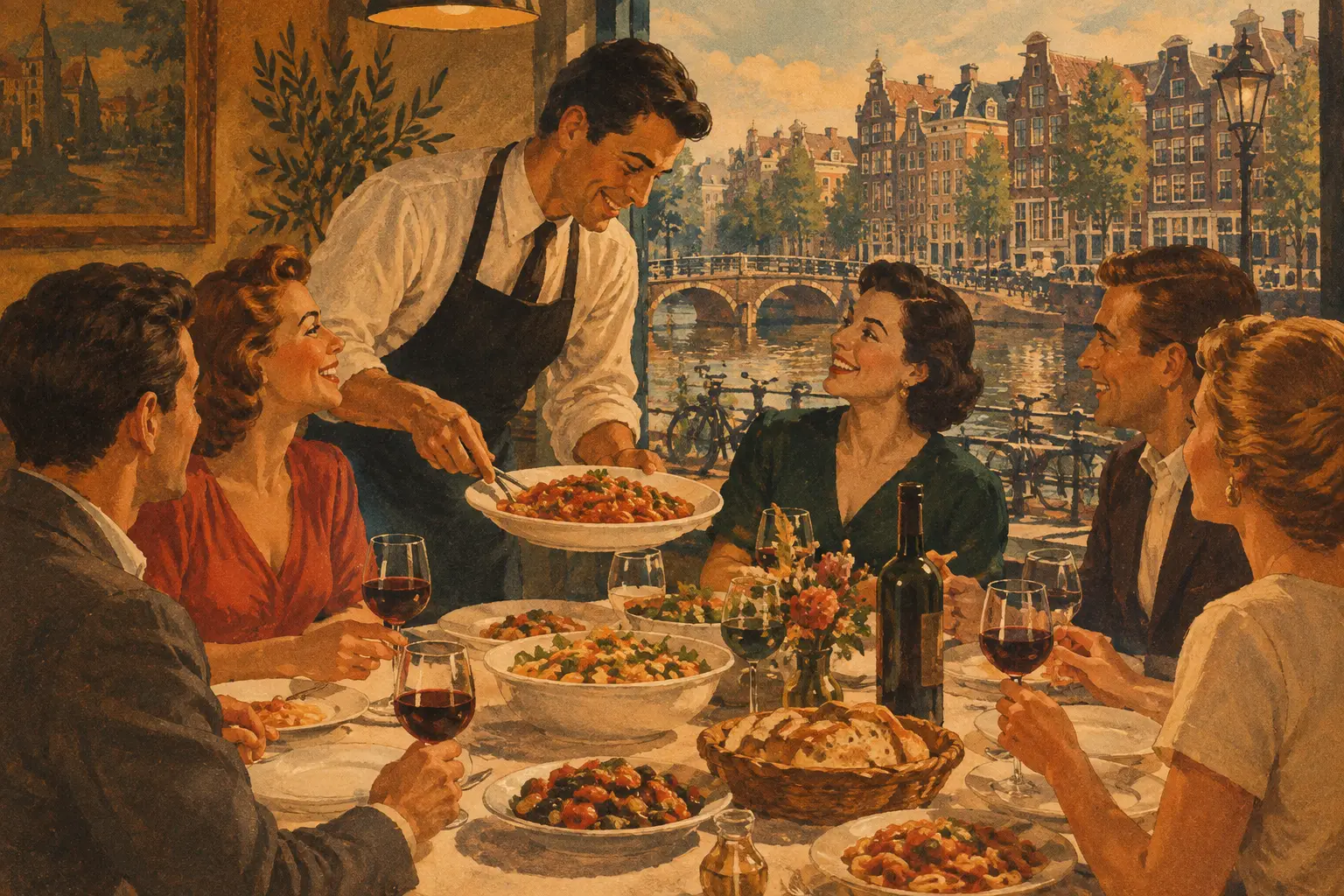Italian Set Menu Amsterdam for Group Dinners