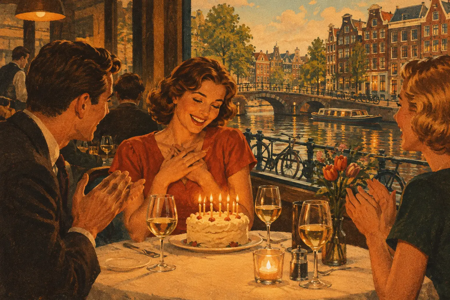 Best Restaurants for Birthday Dinners in Amsterdam