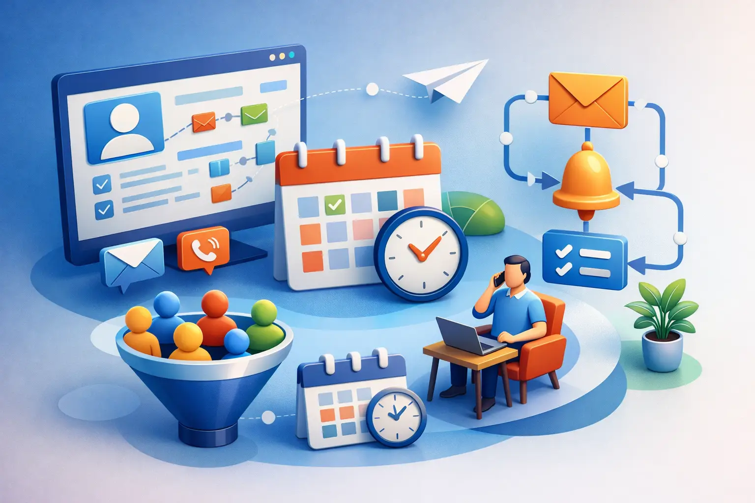 CRM Follow Up Automation for Leads That Book