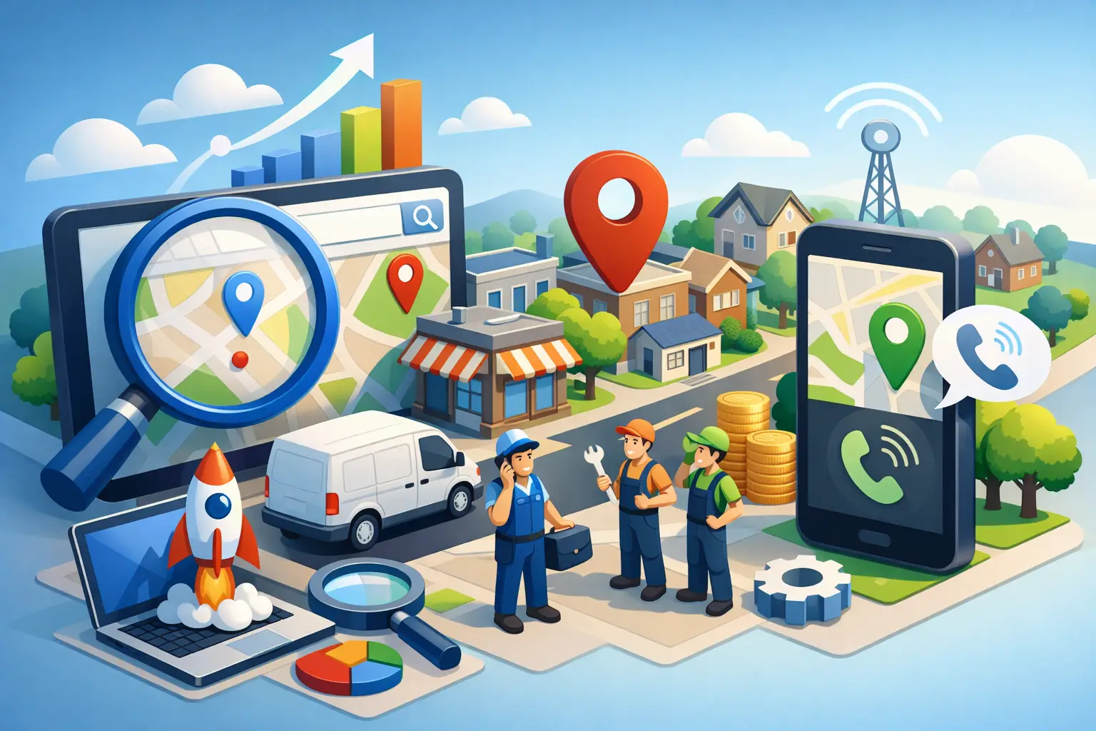 SEO Newmarket for More Local Service Calls