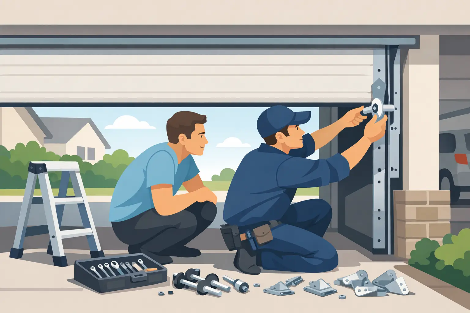 Garage Door Roller Replacement Basics
