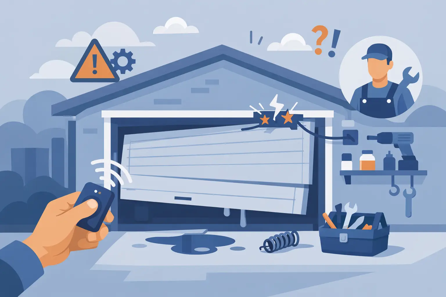 Top Signs Your Garage Door Needs Service