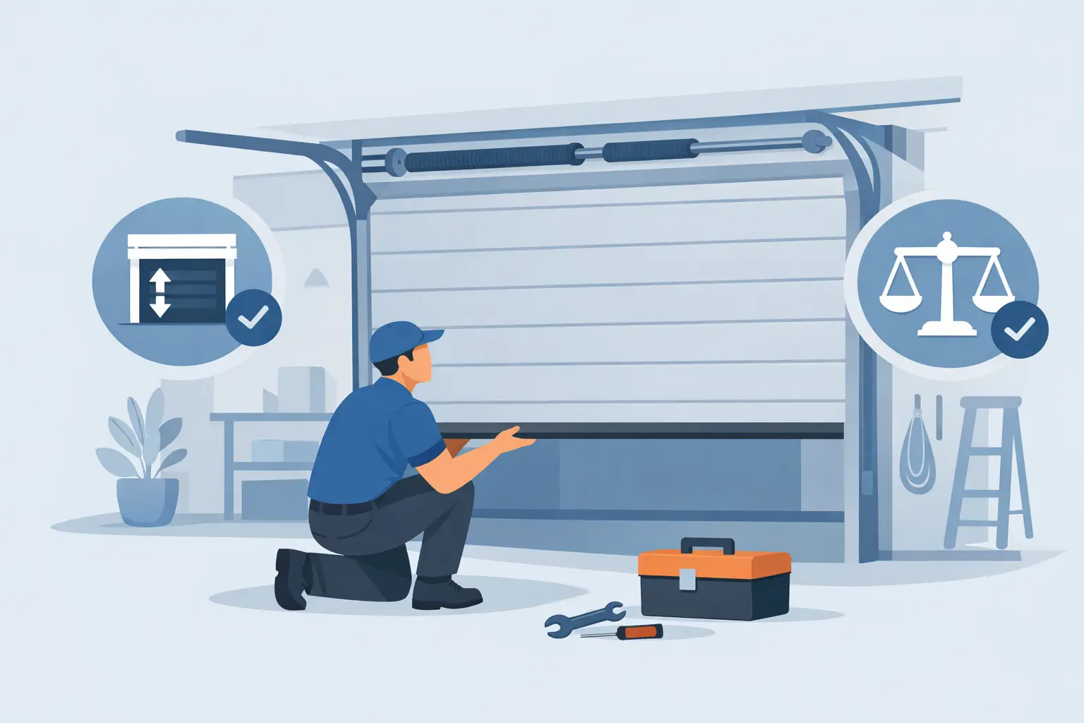 How to Test Garage Door Balance Safely
