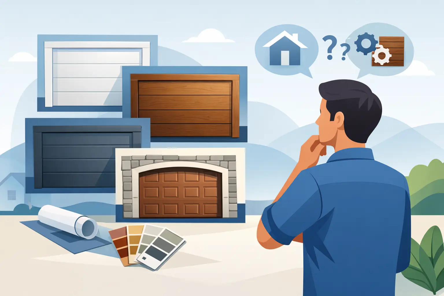 How to Choose Garage Door Material
