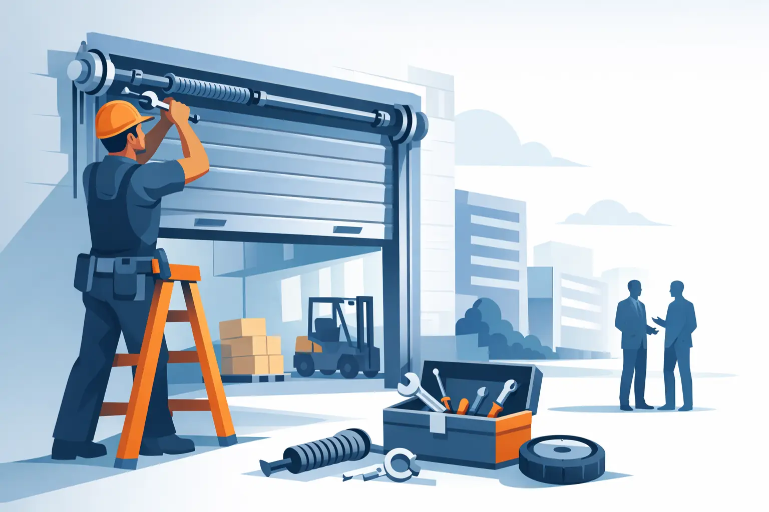 Commercial Overhead Door Repair That Lasts