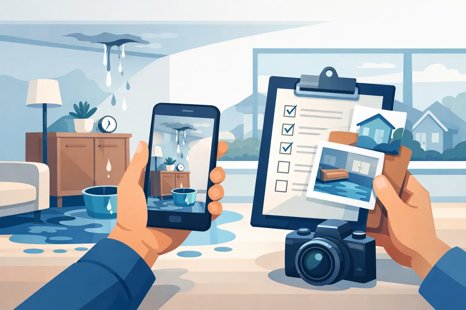 How to Document Water Damage for a Claim