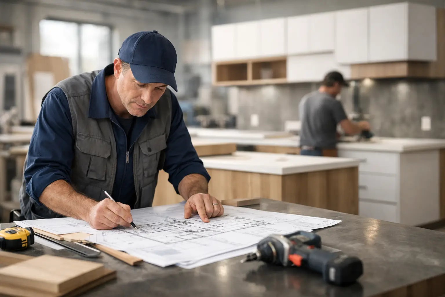 What a Commercial Cabinet Maker Really Does