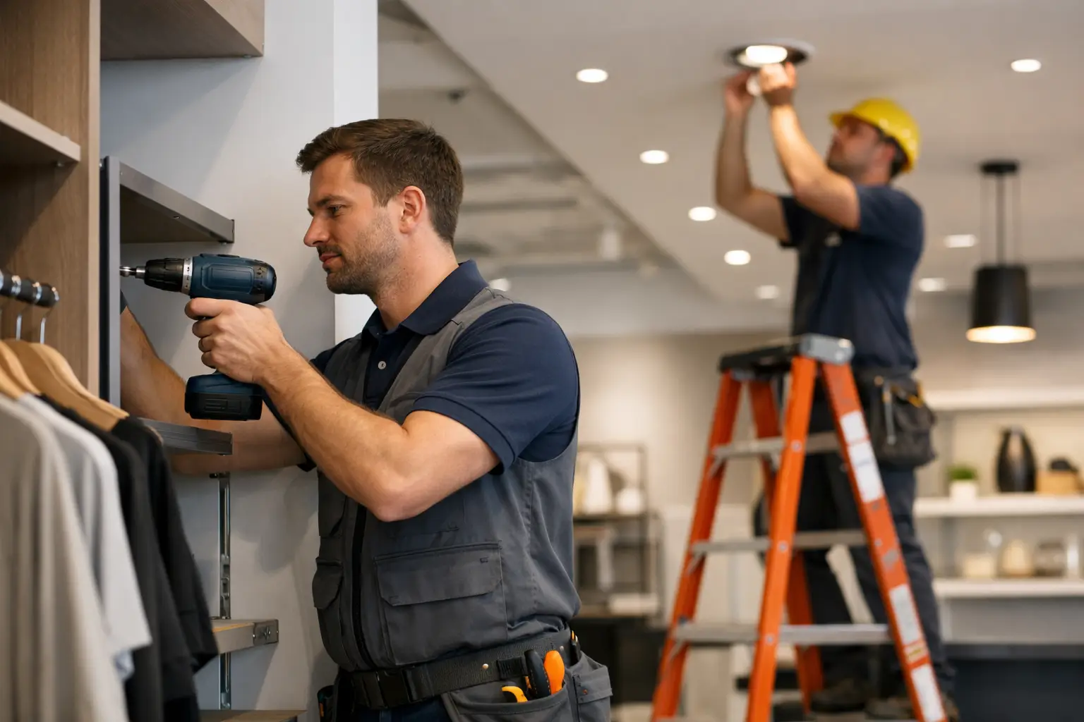 Fixture Installation Services for Commercial Spaces