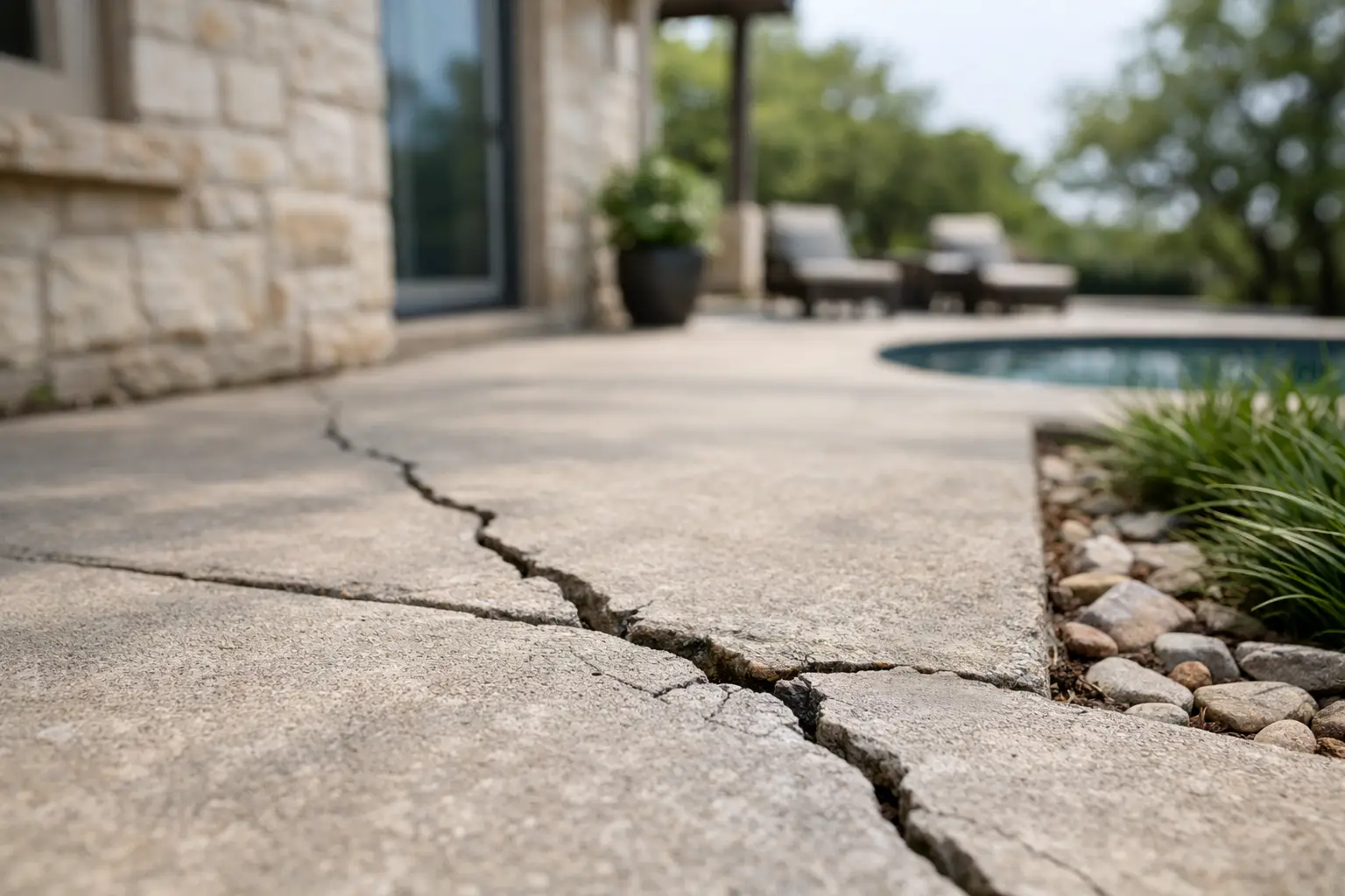 Why Is Concrete Cracking Around Your Austin Home?