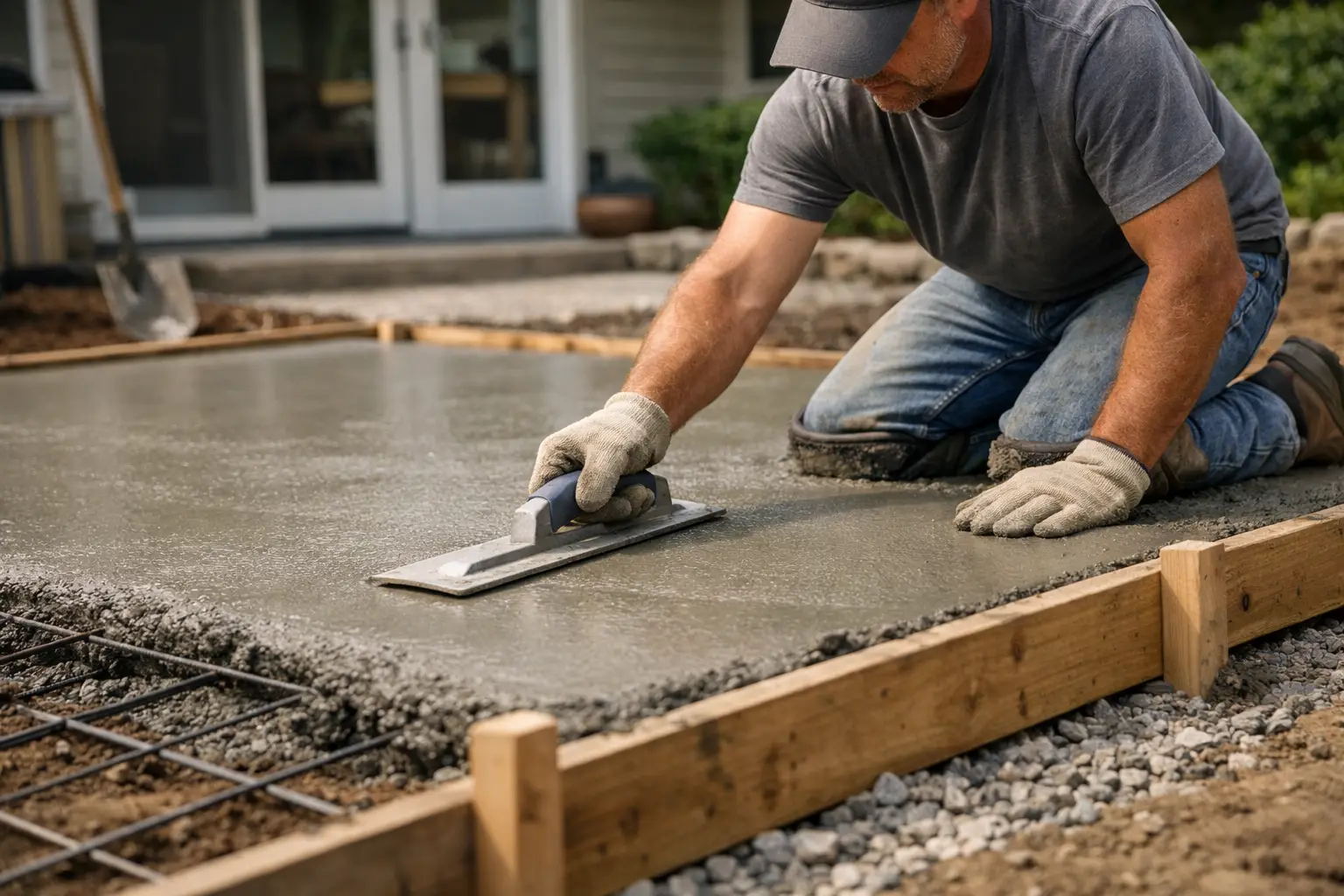 How to Install a Concrete Patio the Right Way