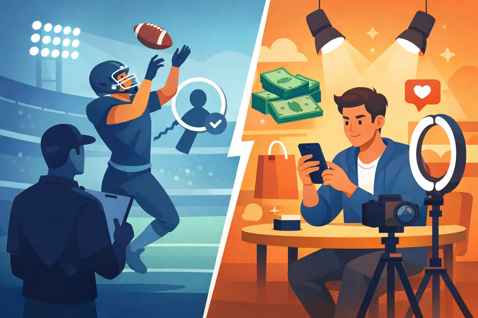 Recruiting Exposure Versus NIL Visibility