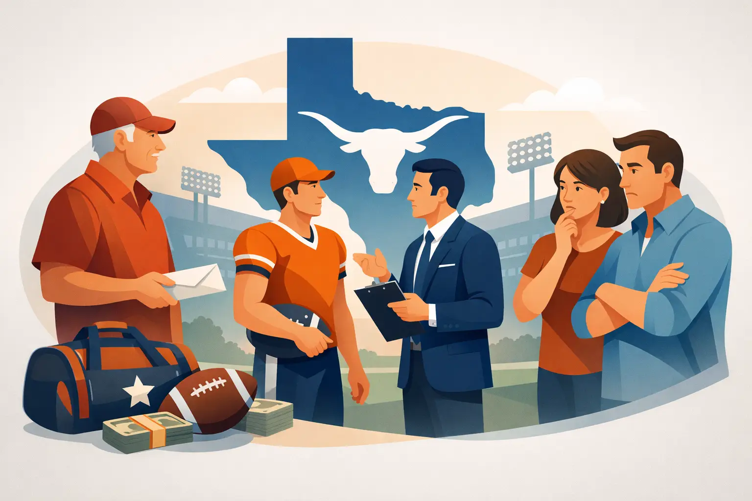 Can Boosters Contact Recruits? Texas Rules for Parents