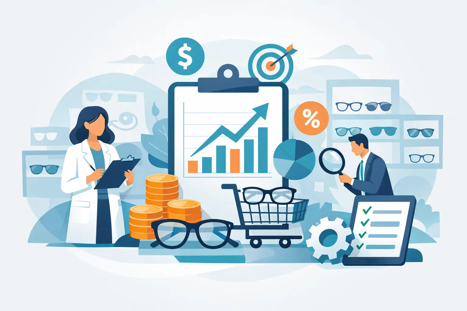 Como vender mais na ótica com mais controle