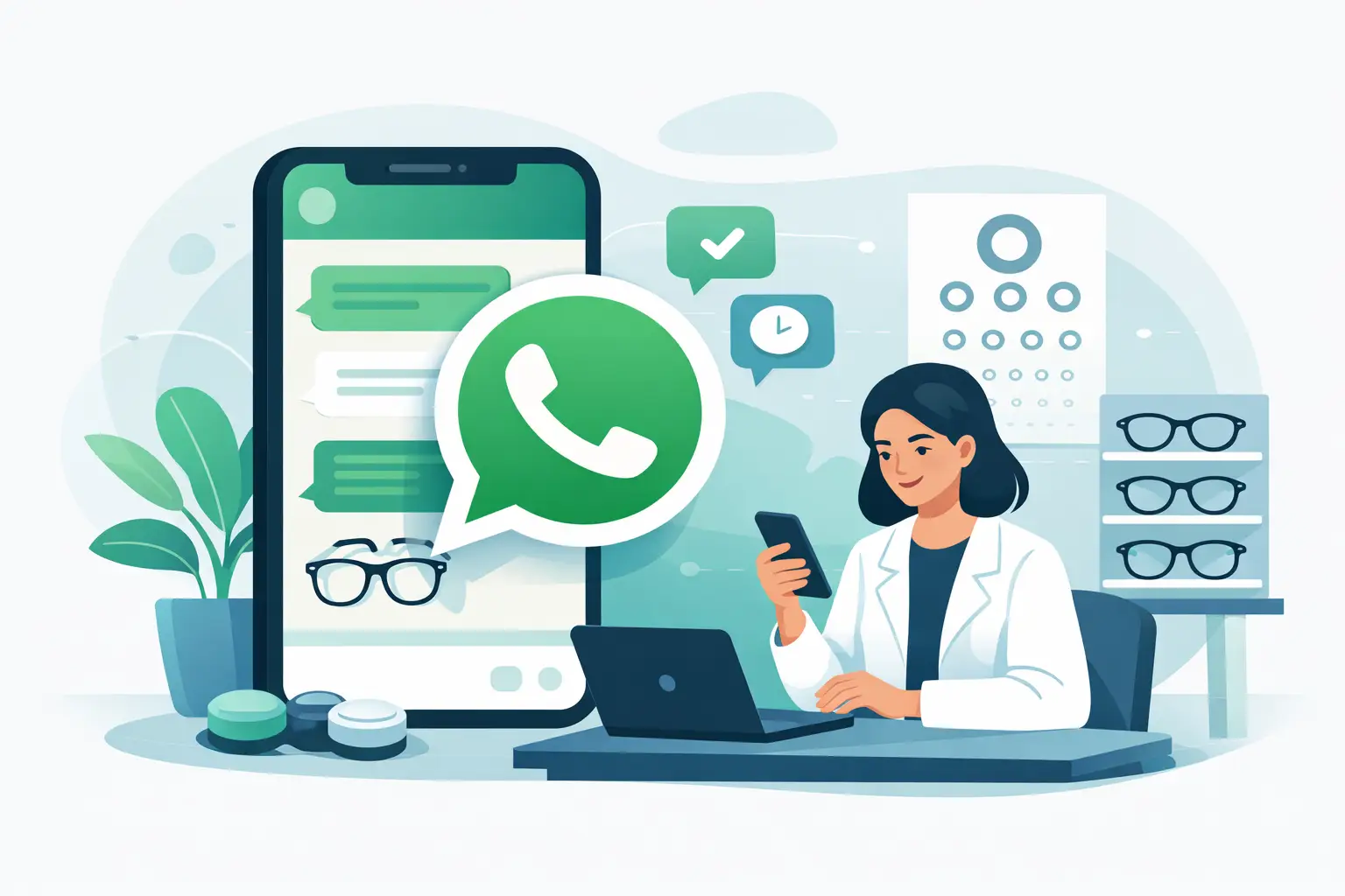 Sistema com WhatsApp para ótica vale a pena?