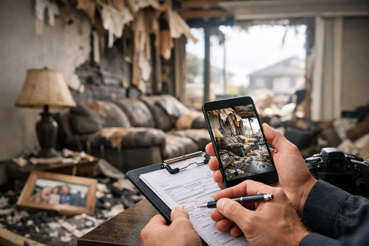 How to Document Property Damage After a Loss