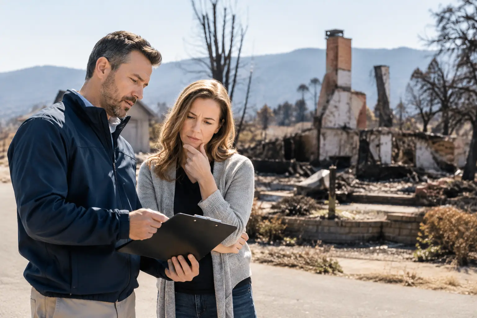 California Wildfire Insurance Claim Example