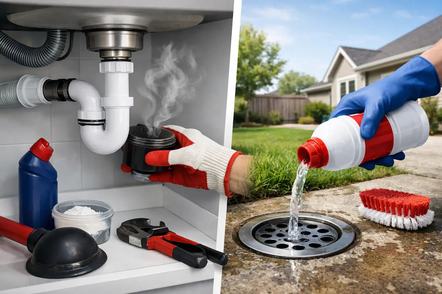 How to Clean Drain Smell the Right Way