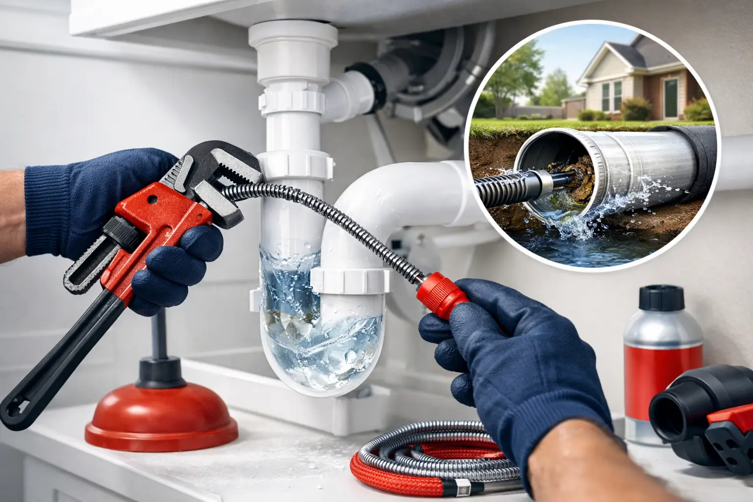 How to Clean Drain Pipe Without Damaging It