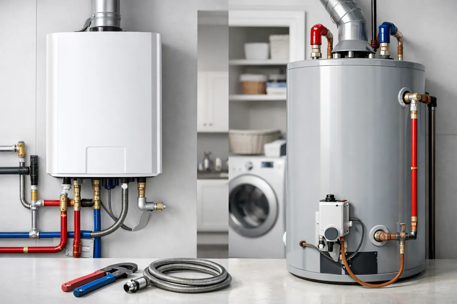 Tankless vs Traditional Water Heaters Compared