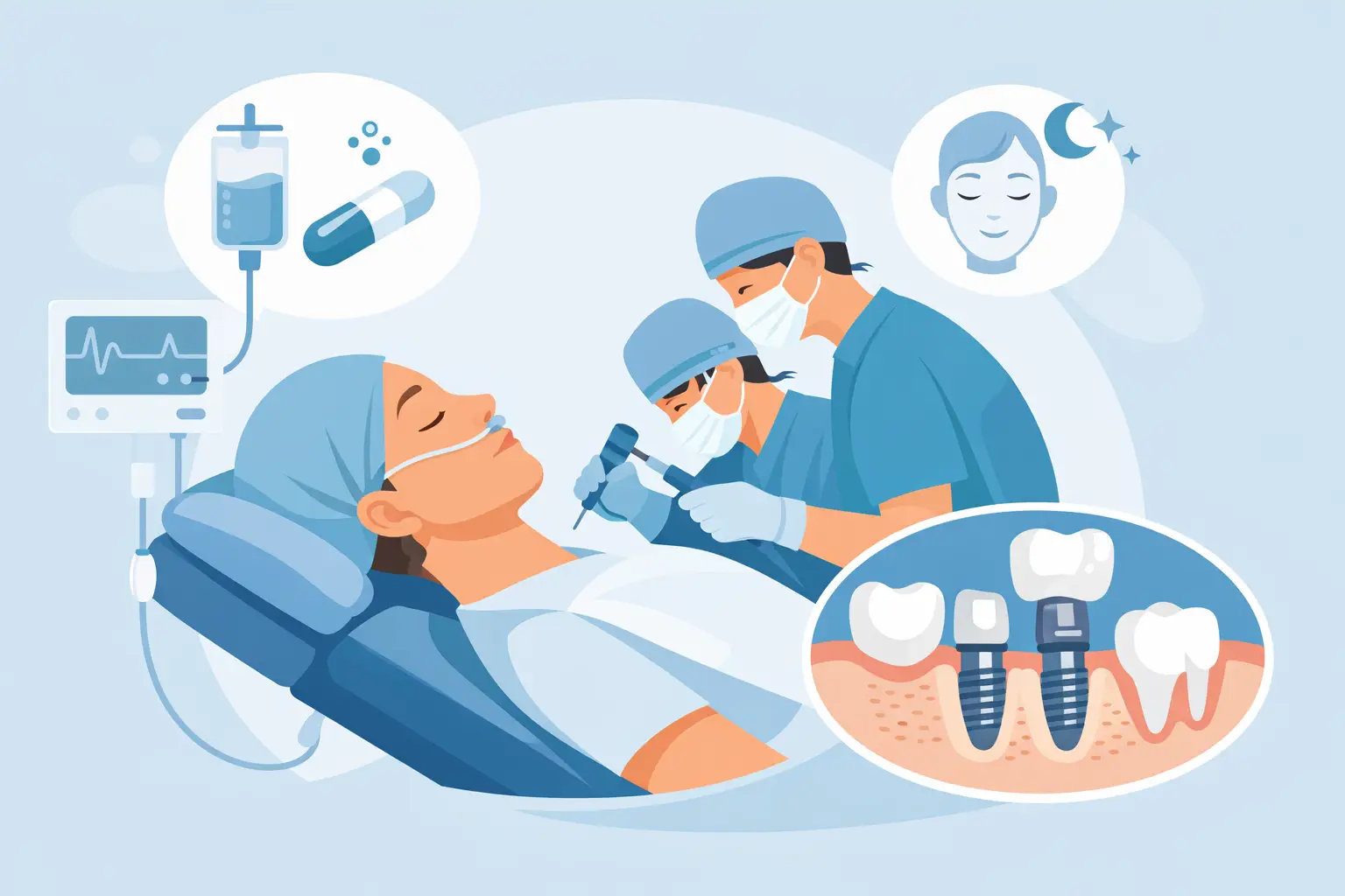 How Implant Sedation Works During Surgery