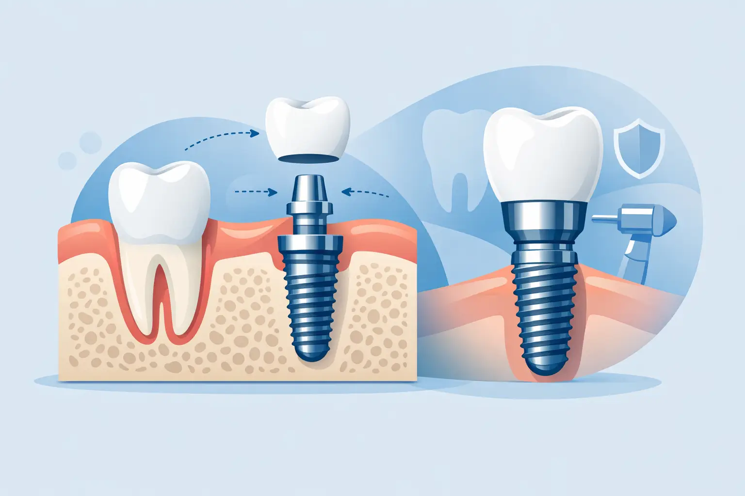 How Dental Implants Work From Root to Crown