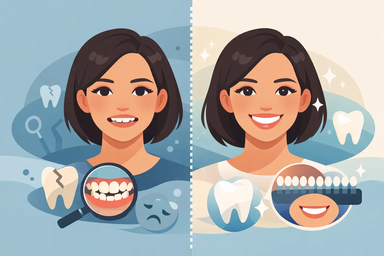 Smile Makeover Before and After: What Changes