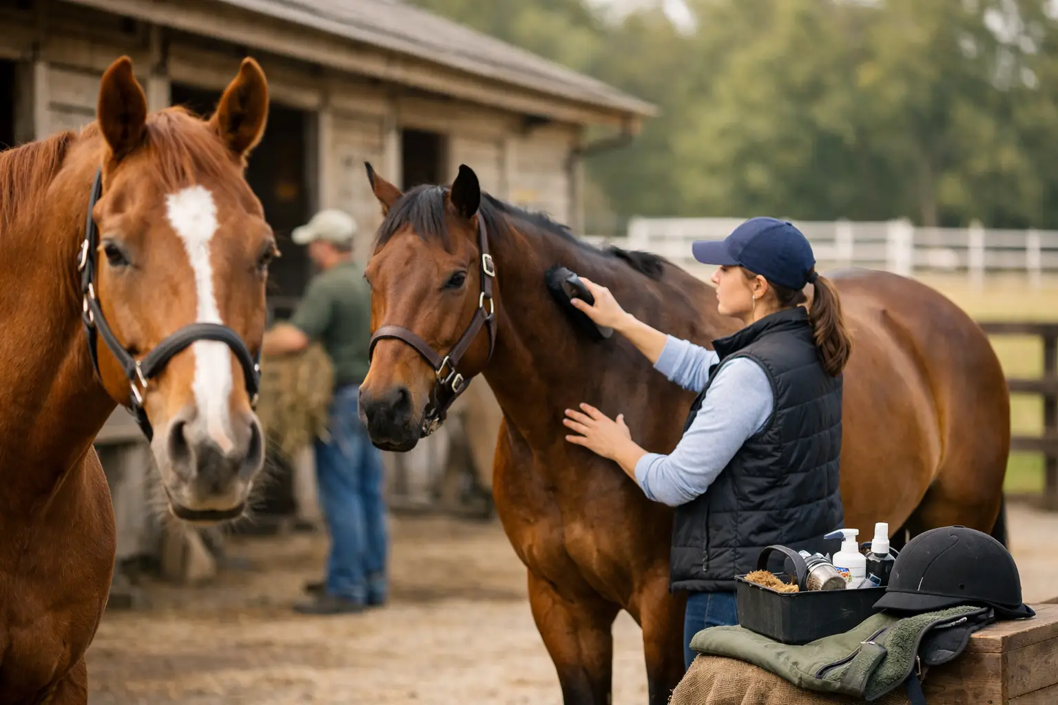 Horse Care Routines for Boarded Horses That Work