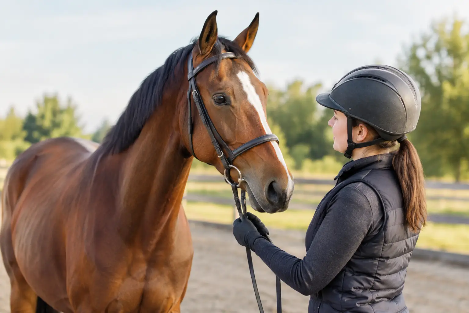 Horse Training Progress After Thirty Days