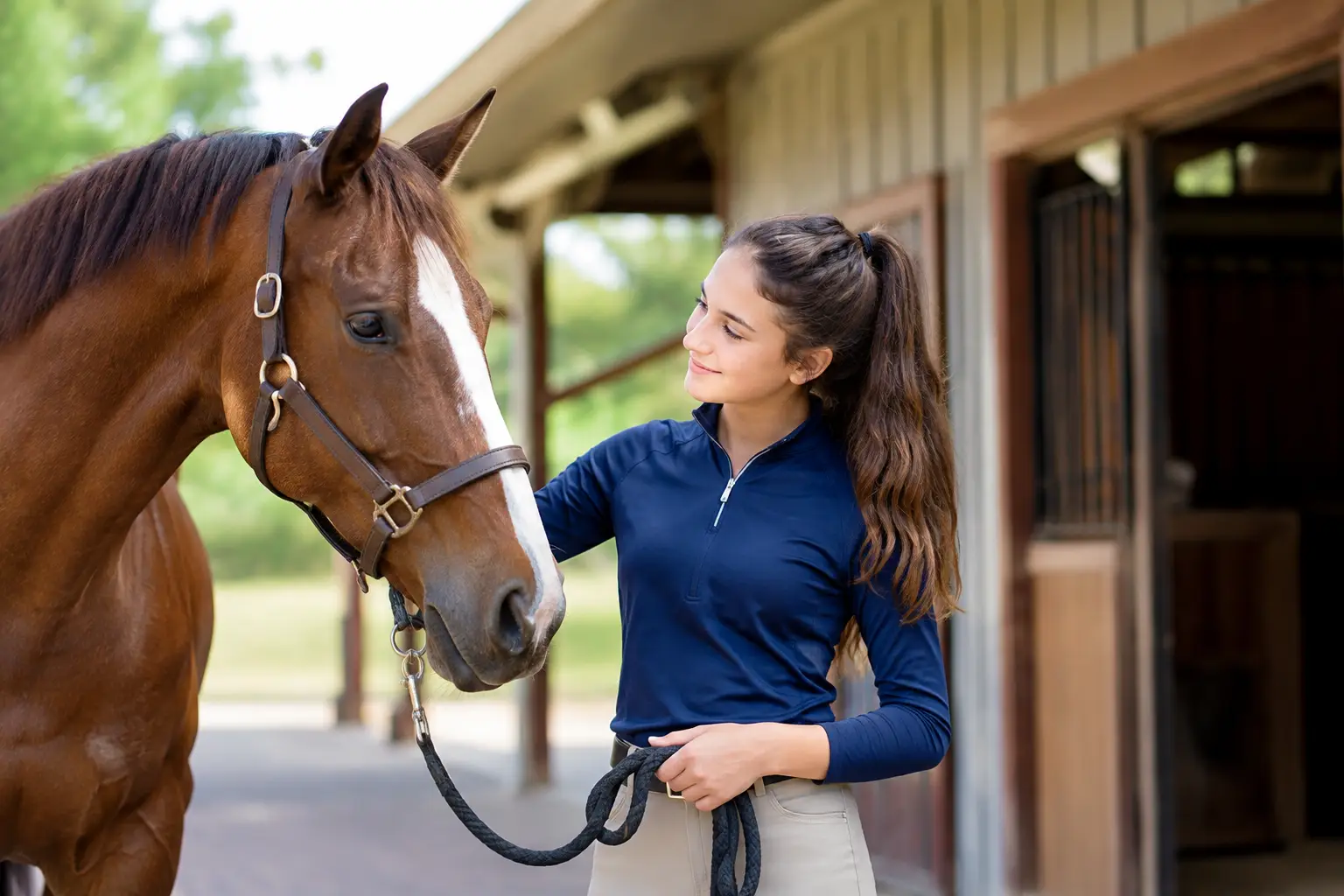 Youth Rider Responsibility Starts at the Barn