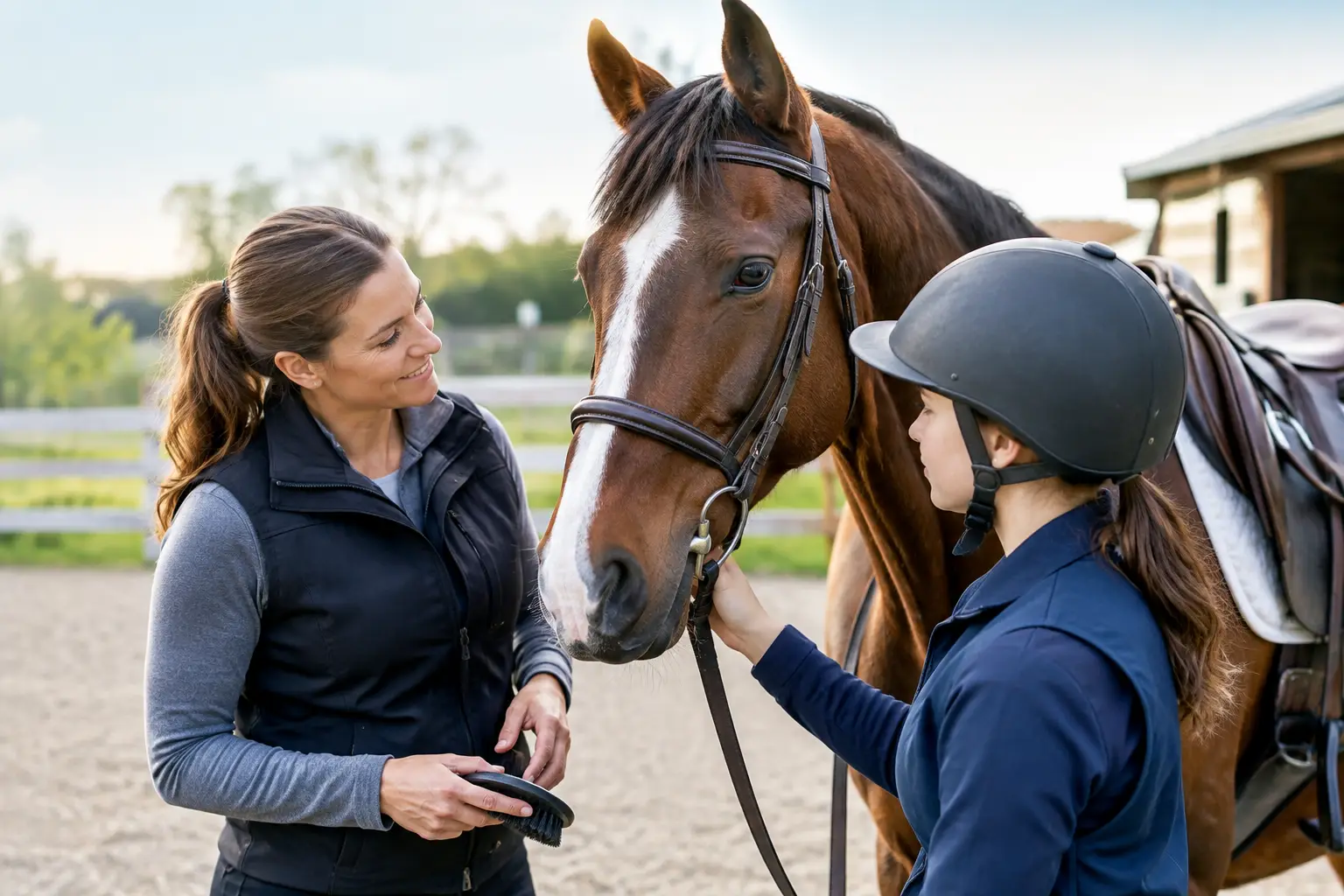 Do Riding Lessons Teach Horse Care and Horsemanship?