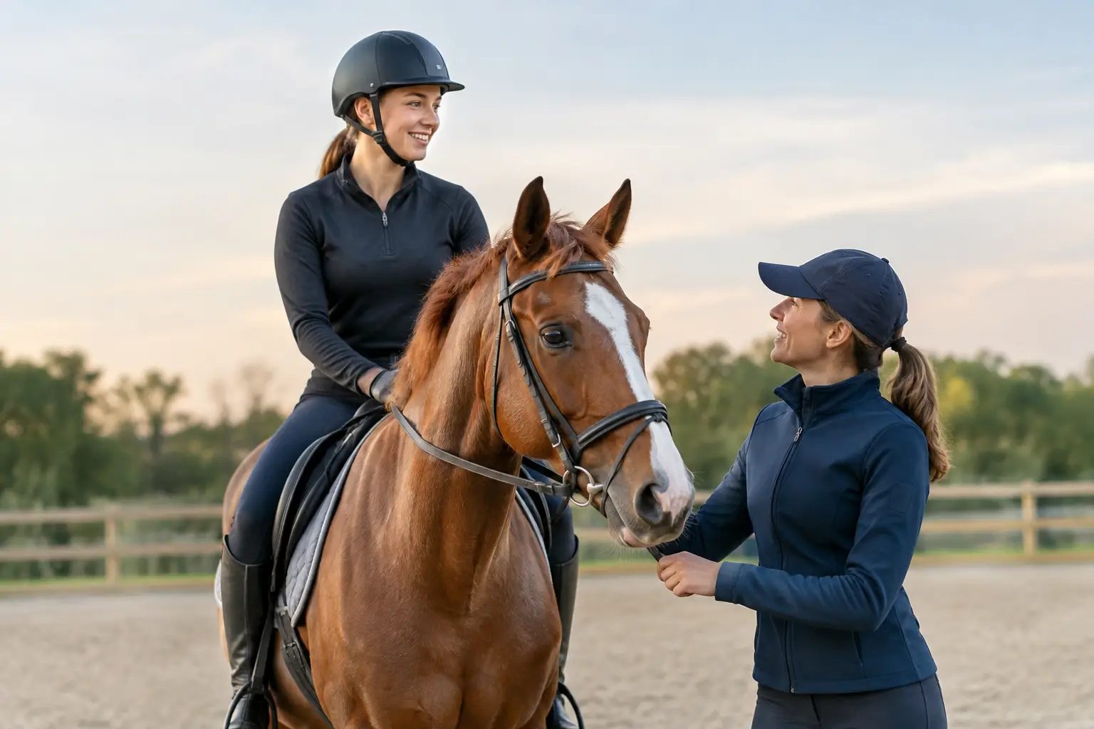 Beginner Rider Transformation Through Private Lessons