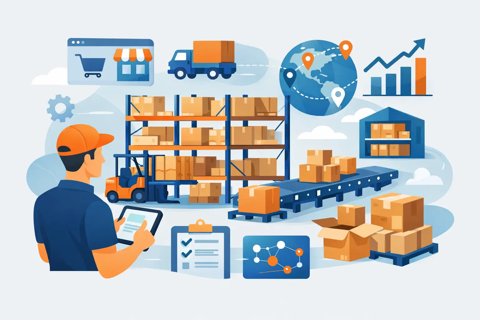Lagerhaltung für E-Commerce-Marken skalierbar planen