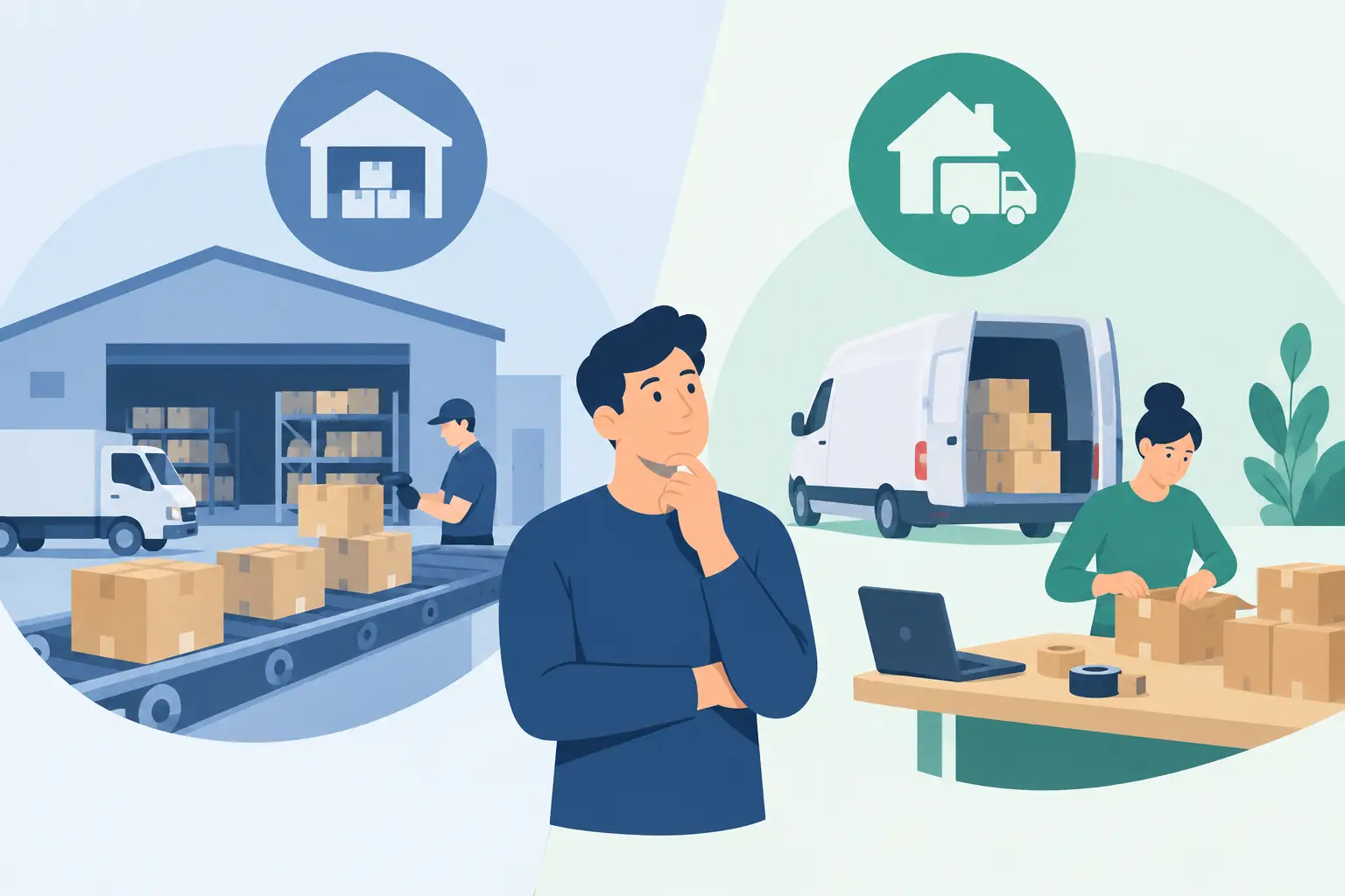 Fulfillment versus Eigenversand - was lohnt sich?