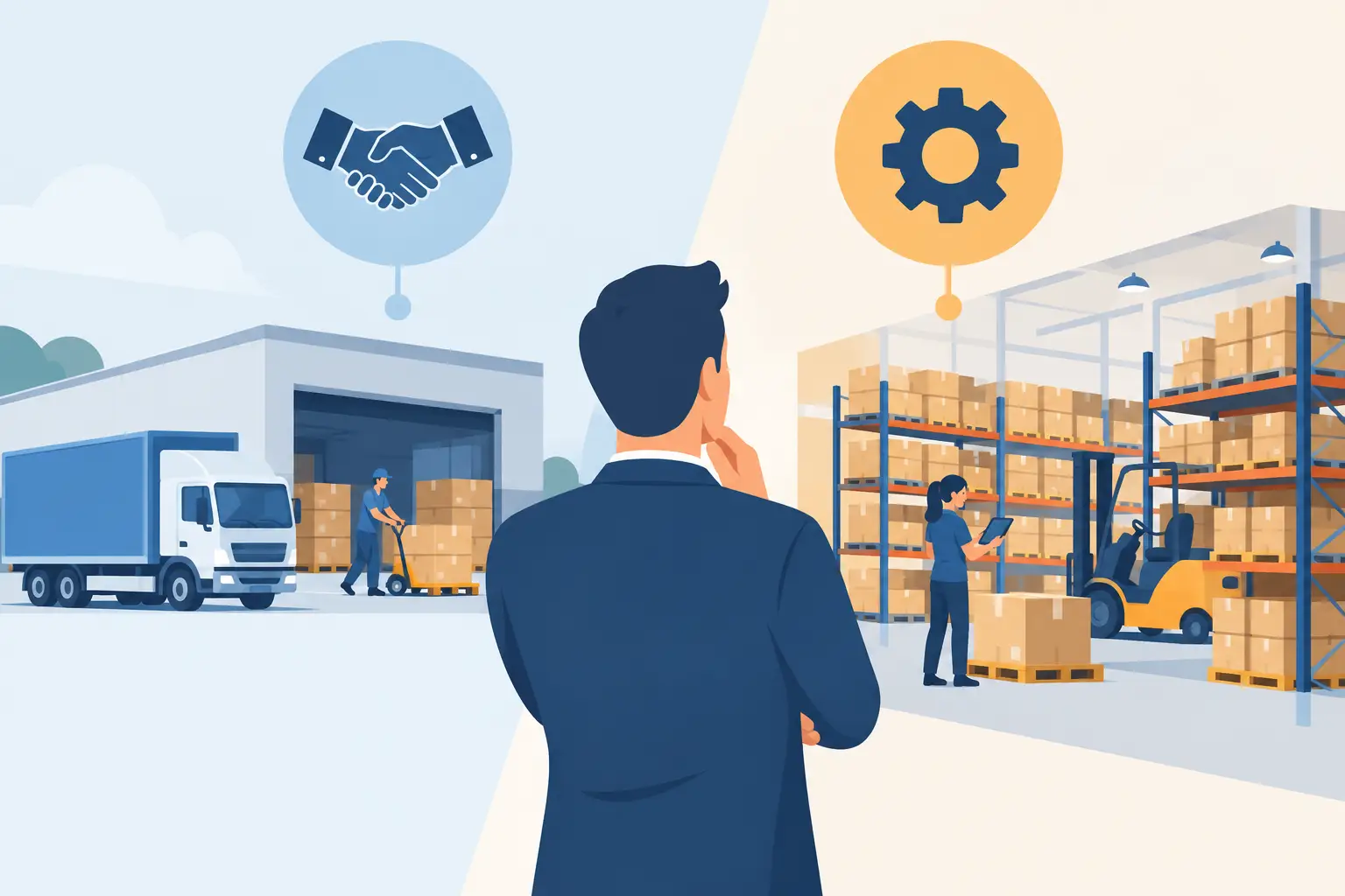 Kommissionierung outsourcen oder intern steuern?