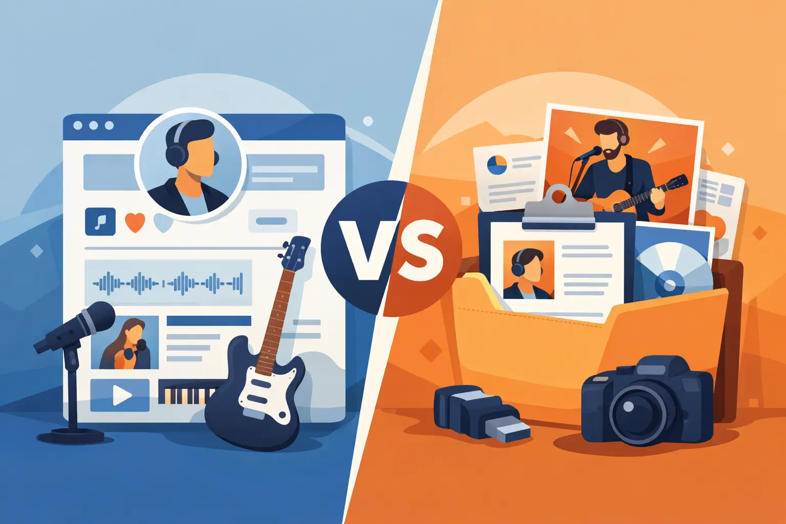 Musician Profile Versus Presskit: Which Is Better?