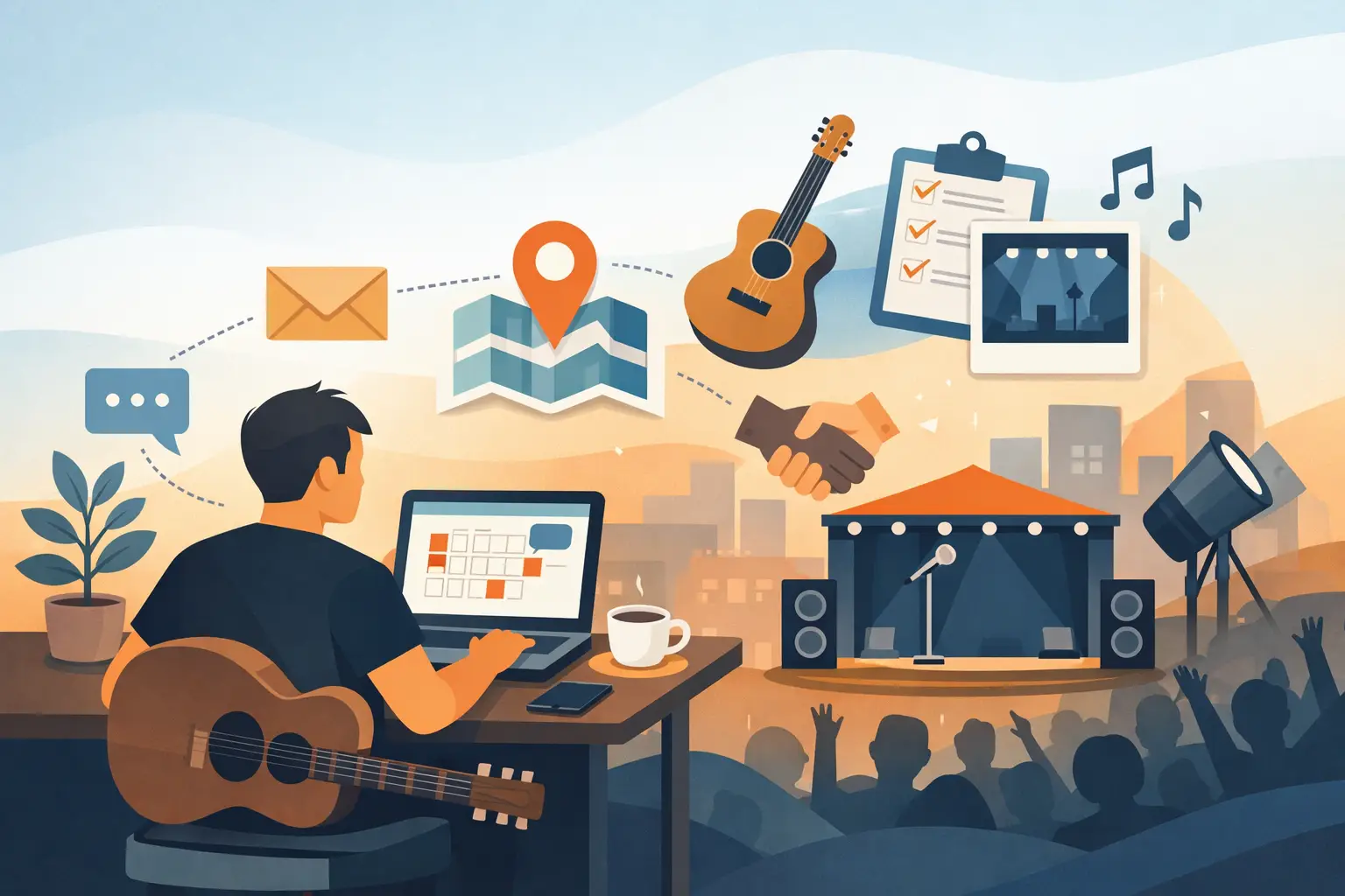 A Musician’s Guide to Booking More Local Shows