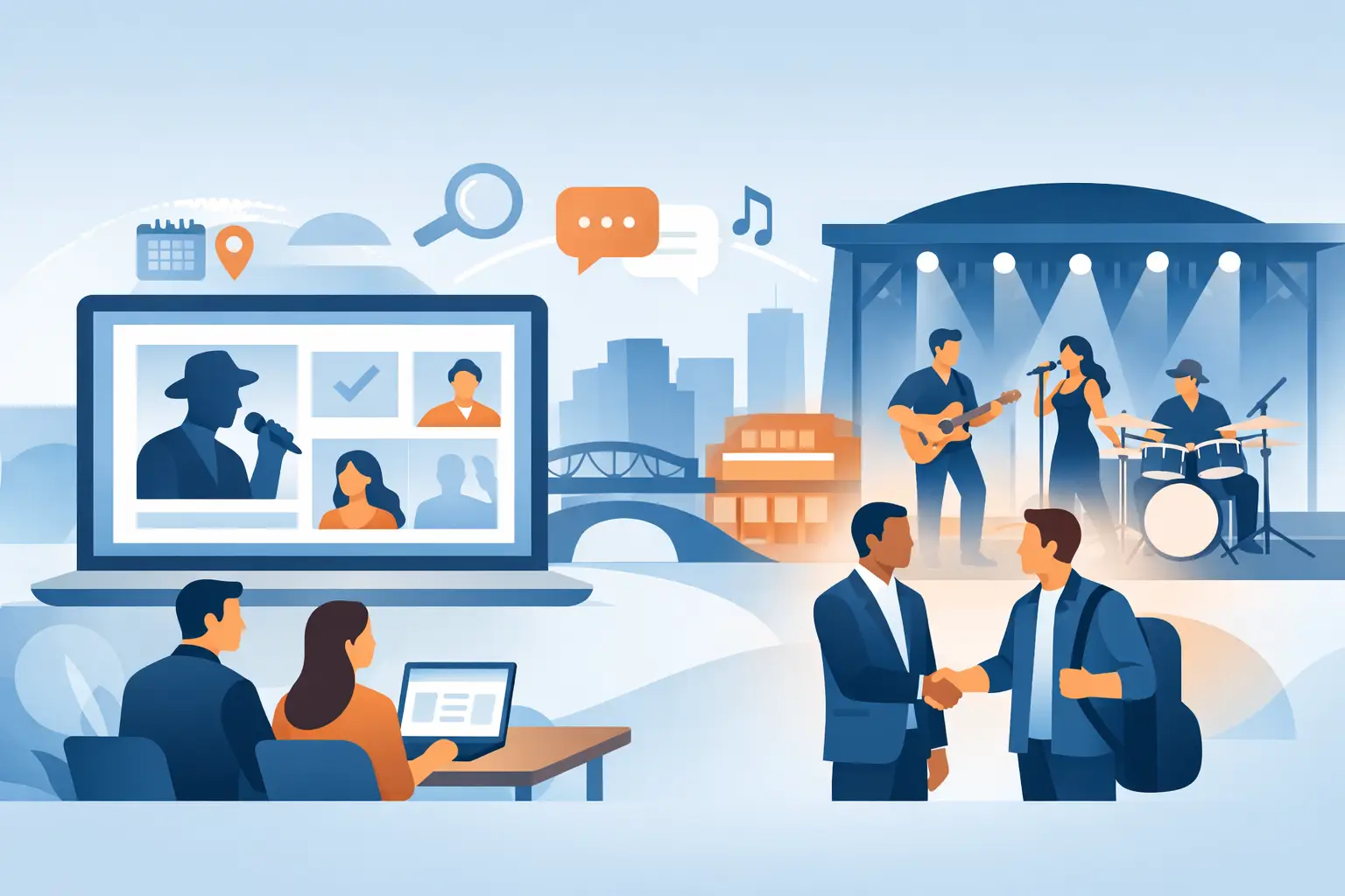 How Venues Recruit Local Performers for Gigs