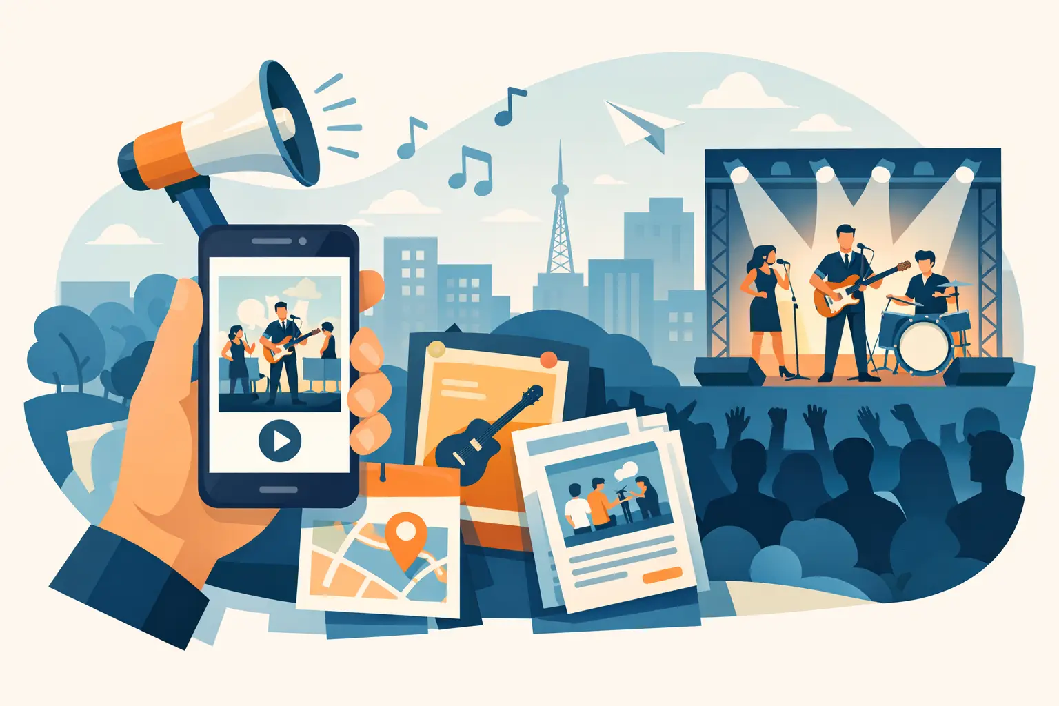 9 Best Ways to Promote Local Gigs in Your City