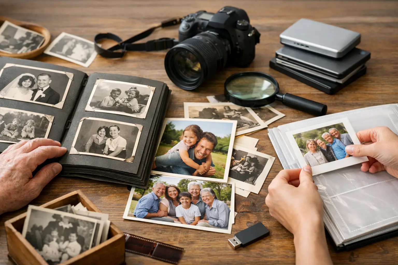 How to Preserve Family Photos for Future Generations
