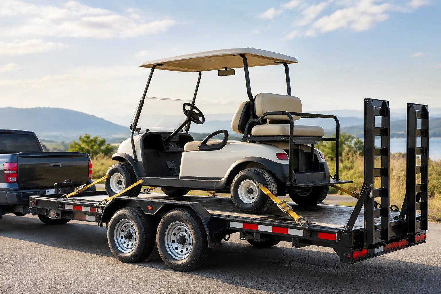 How to Transport Golf Cart Safely in 8 Steps