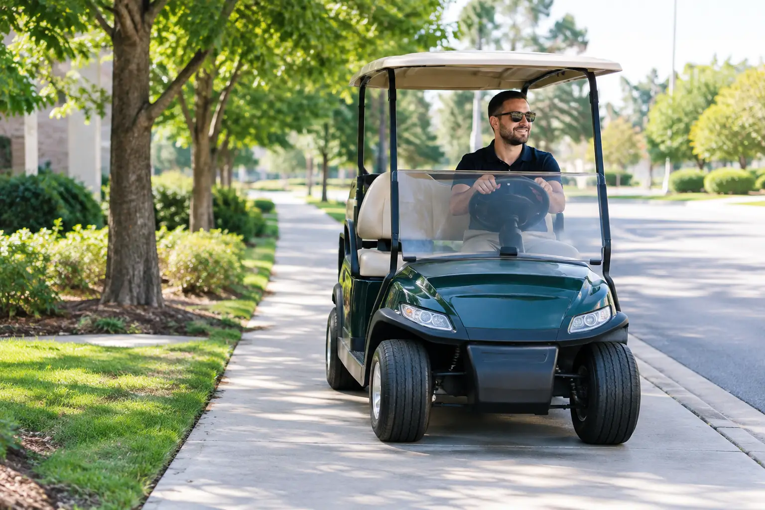 Can Carts Use Sidewalks? Rules for Safer Rides
