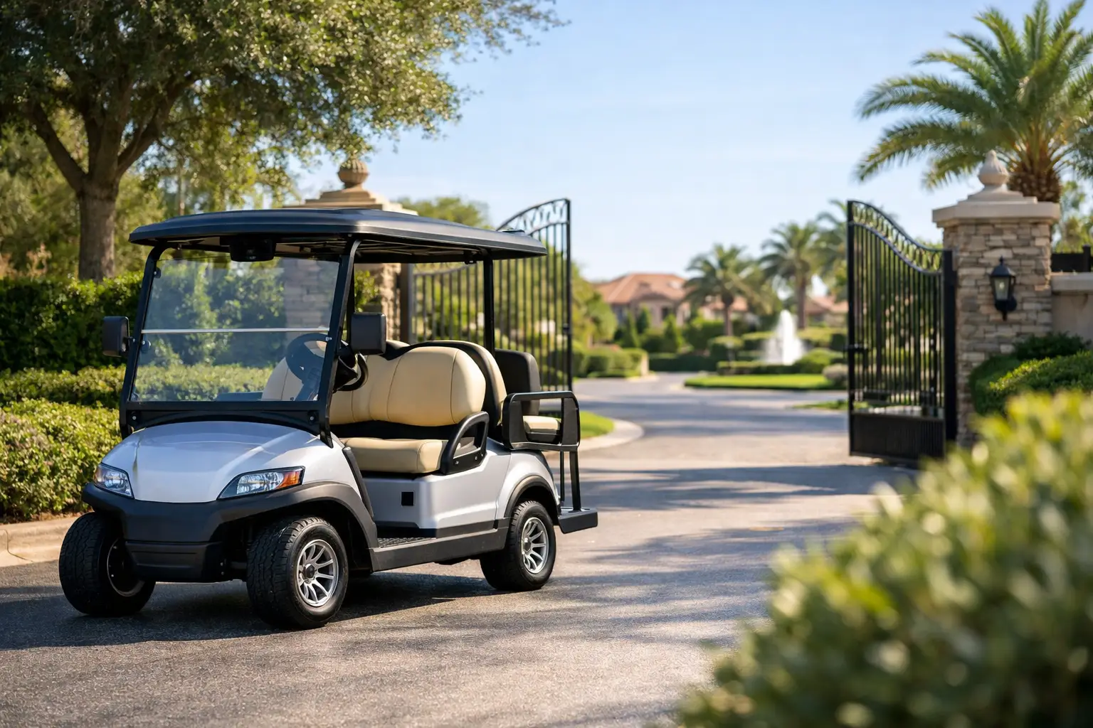 Choosing an Electric Cart for Gated Communities