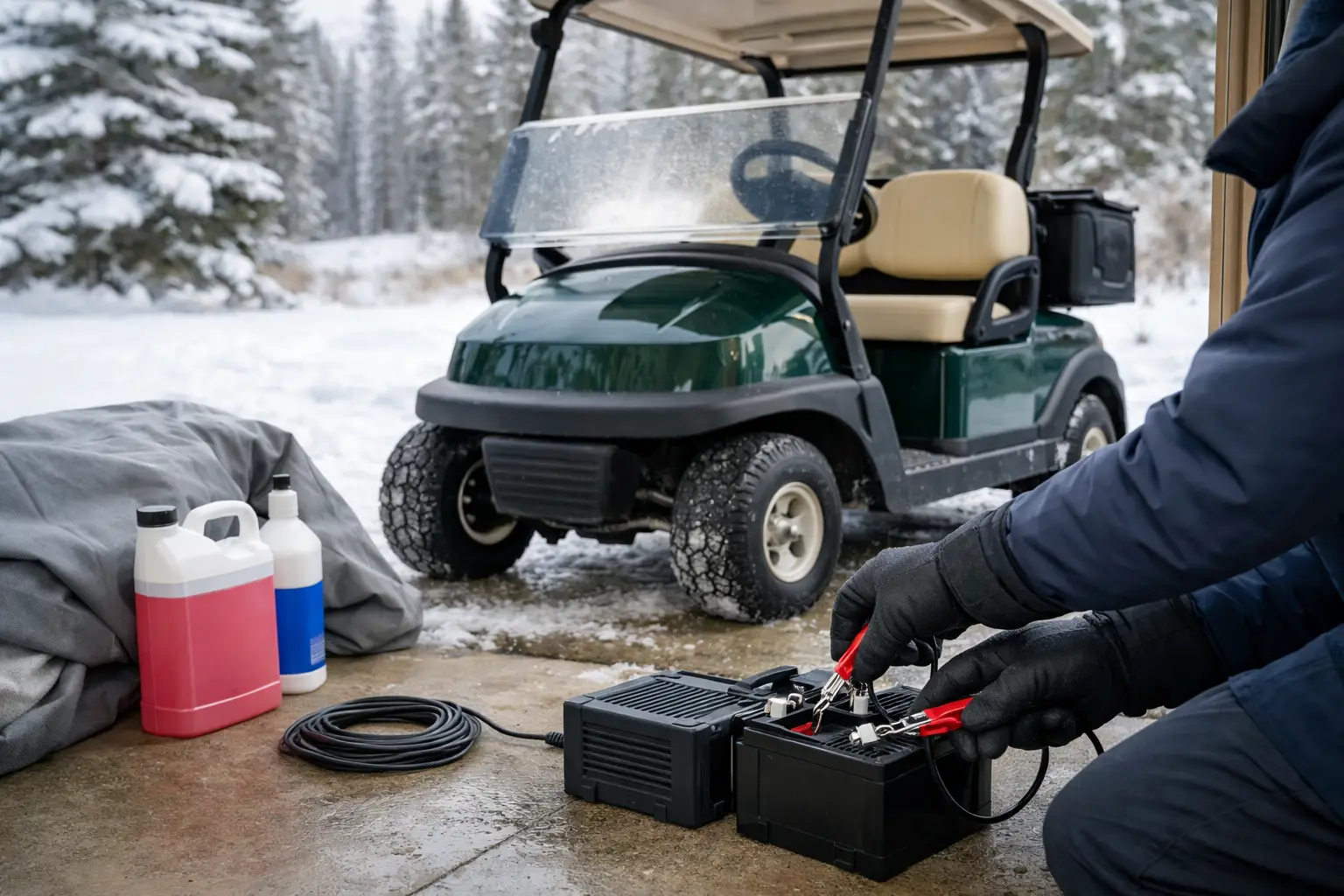 How to Winterize an Electric Golf Cart Properly
