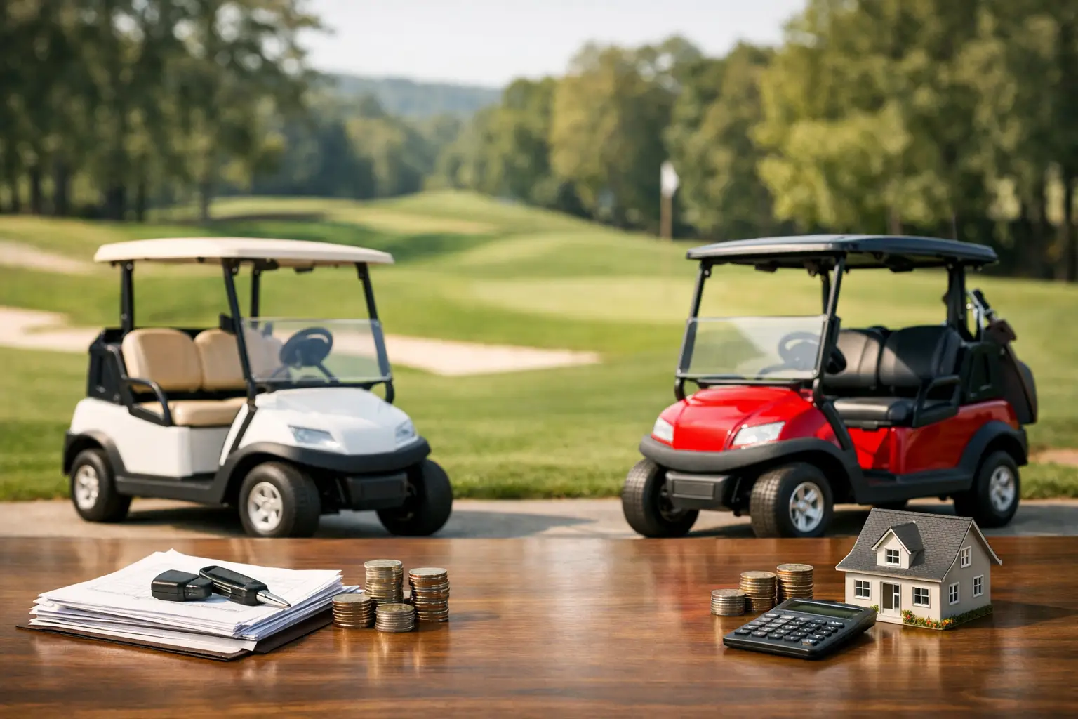 Golf Cart Lease Versus Loan: Which Fits You?